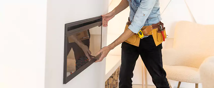 Metal Fireplace Installation in Lake Stevens, Washington