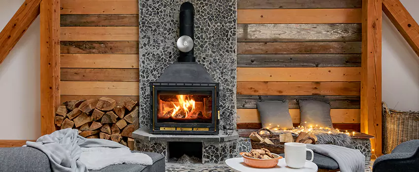 Thelin Hearth Products Direct Vent Gas Stove Fireplace Inspection in Lake Stevens, Washington